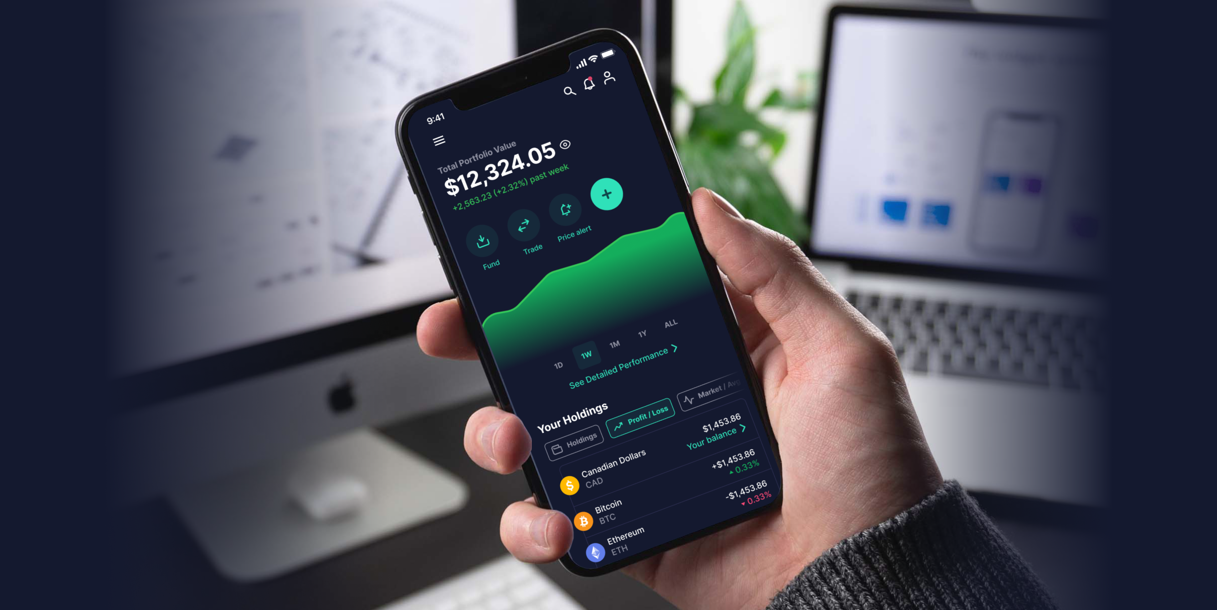 Anteprima del Dashboard di Trading AI